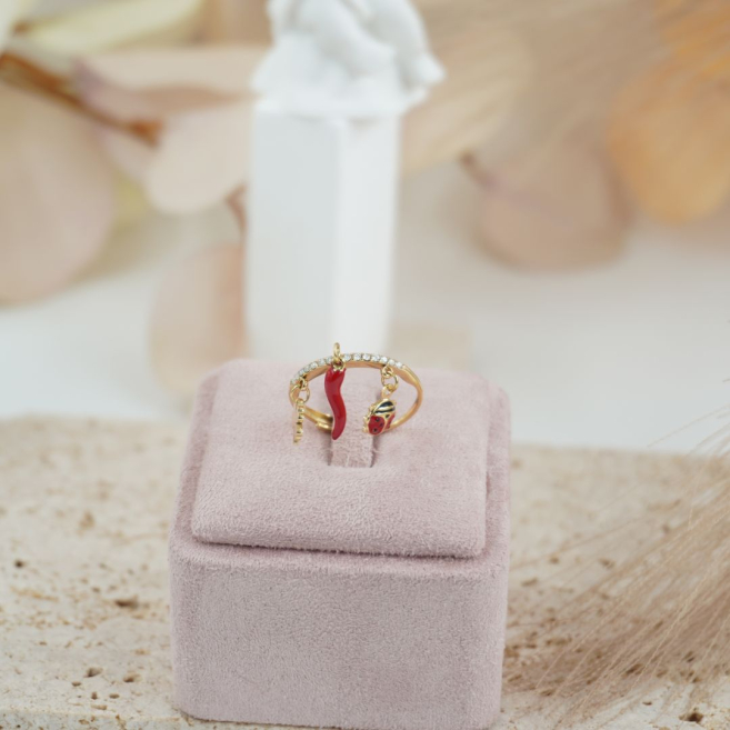 ANILLO ZO12393R Acero Inoxidable 2A27