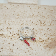 ANILLO ZO12393R Acero Inoxidable 2A27