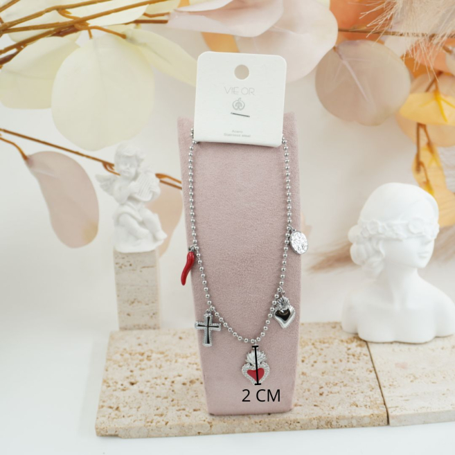 COLLAR ACERO ZO12241N 2C23