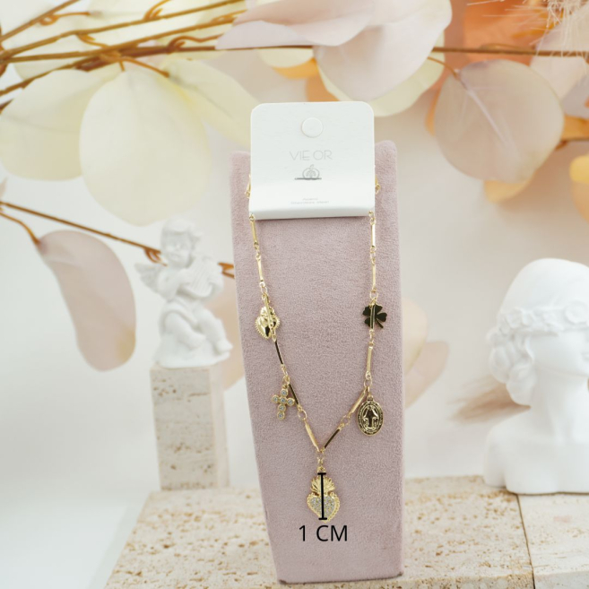 COLLAR ACERO ZO12171N 2C23