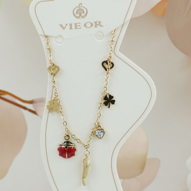 PULSERA TOBILLERA ACERO ZO12143B  /2B31