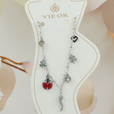 PULSERA TOBILLERA ACERO ZO12143B  /2B31