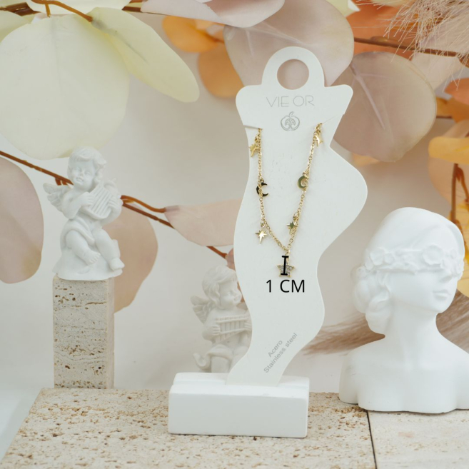 PULSERA TOBILLERA ACERO ZO12145B 2C24