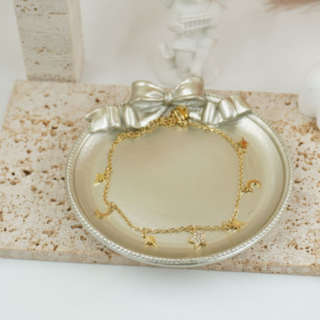 PULSERA TOBILLERA ACERO ZO12145B 2C24