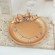 PULSERA TOBILLERA ACERO ZO12145B 2C24