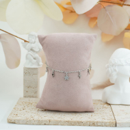 PULSERA TOBILLERA ACERO ZO12145B 2C24