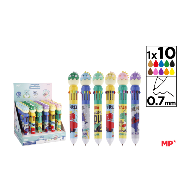 BOLÍGRAFO MULTICOLOR FANTASÍA C22 - C21