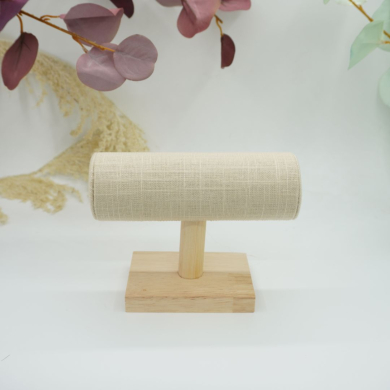 Pequeño soporte para pulseras de lino pastoral RY0313002