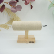 Pequeño soporte para pulseras de lino pastoral RY0313002