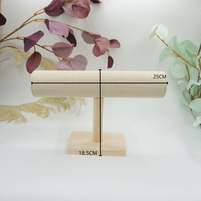 Gran soporte para pulseras de lino pastoral RY0313013