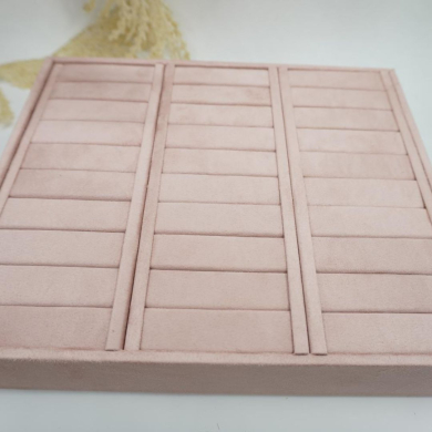 Placa de pulsera de tres filas