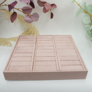 Placa de pulsera de tres filas