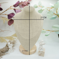 Grande retrato pastoral de lino