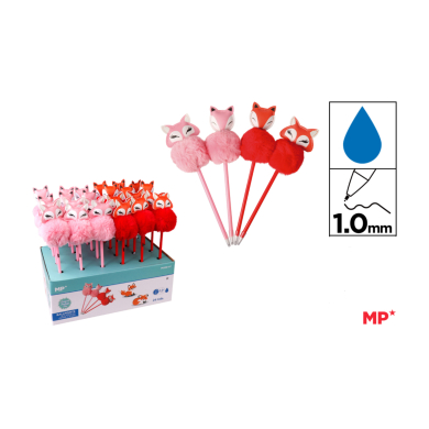 BOLÍGRAFO POMPOM FANTASÍA - D14