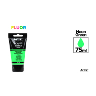 PINTURA ACRÍLICA VERDE NEÓN 75 ml - D18
