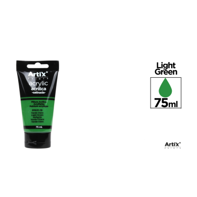 PINTURA ACRILICA VERDE CLARO 75ML - D28