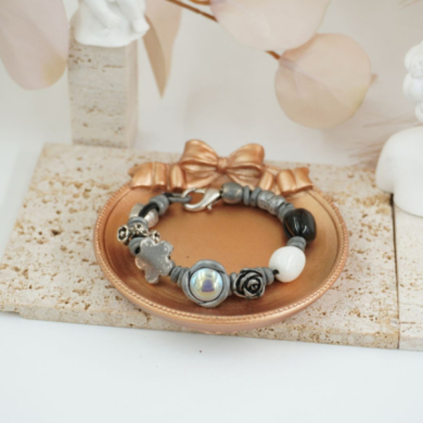 Pulseras  vie or con cuentas decorativas 12 uds I27