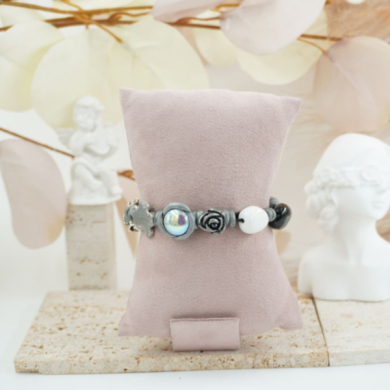 Pulseras  vie or con cuentas decorativas 12 uds I27