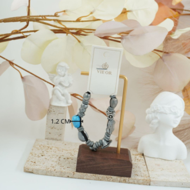 Pulseras  vie or con cuentas decorativas 12 uds I27