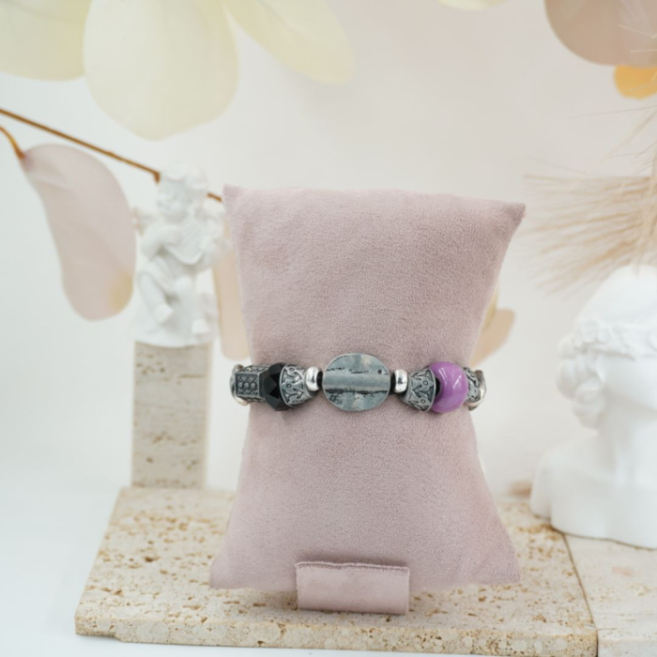 Pulseras  vie or con diseño artesanal 12 uds I27