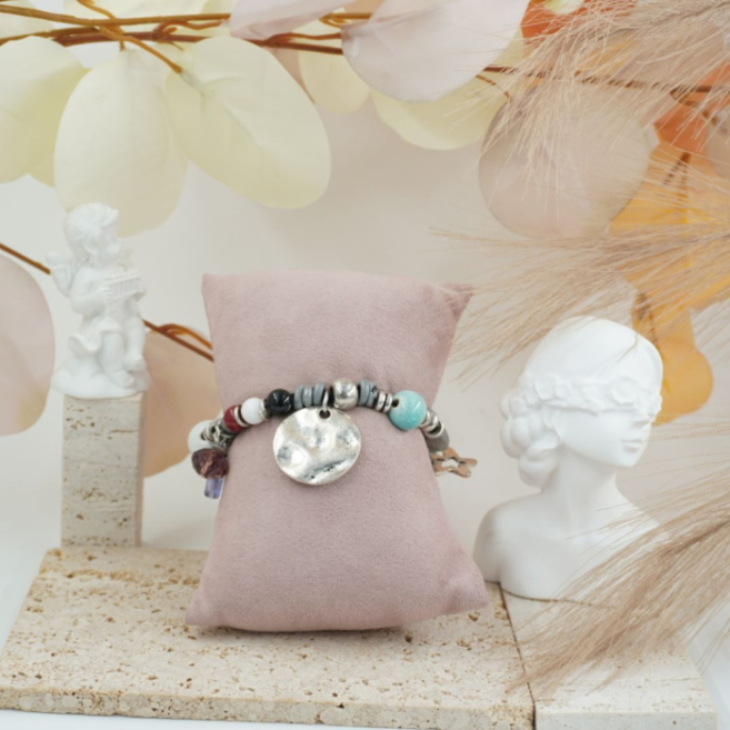 Pulseras  versátil con cuentas de diseño VIE OR 12 uds 117Y 118