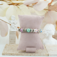 PulserasVIE OR con cuentas decorativas variadas 12 uds 117 Y 118 