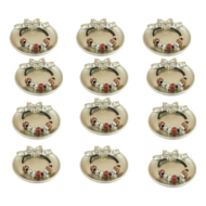 Pulseras VIE OR con cuentas y acabado artesanal 12 uds 117 Y 118