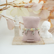 Pulseras VIE OR con diseño artístico de cuentas 12 uds 117 Y 118