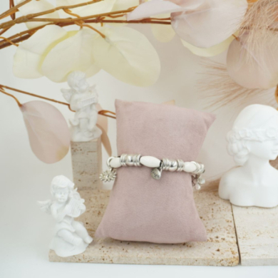 Pulseras Vie Or con cuentas marmoleadas 12uds 117 Y 118