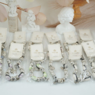 Pulseras Vie Or con cuentas marmoleadas 12uds 117 Y 118