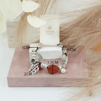 Pulseras de diseño sofisticado marca Vie Or 12 uds I37