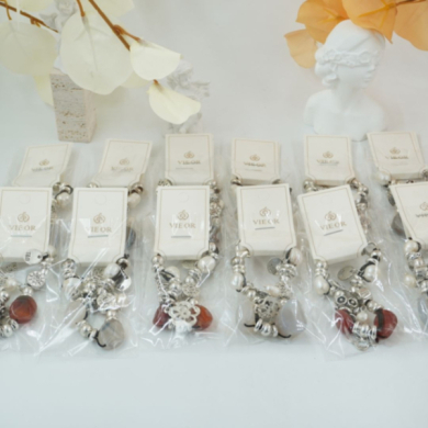 Pulseras de diseño sofisticado marca Vie Or 12 uds I37