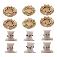 Pulseras sofisticada marca Vie Or 12  uds I37