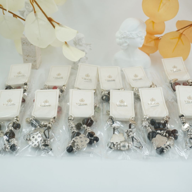 Pulseras sofisticada marca Vie Or 12  uds I37