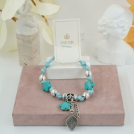 Pulseras artesanal trenzada marca Vie Or 12 uds I38