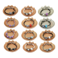 Pulseras con estilo contemporáneo Vie Or 12 uds I38