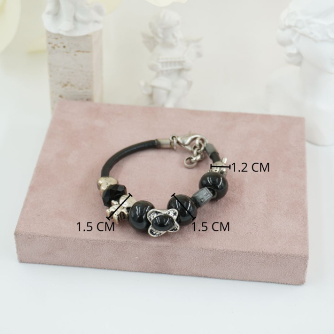 Pulseras contemporánea de diseño Vie Or 12 uds I38