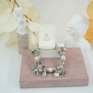 Pulseras  Vie Or con combinación de cuentas 12 uds - I45