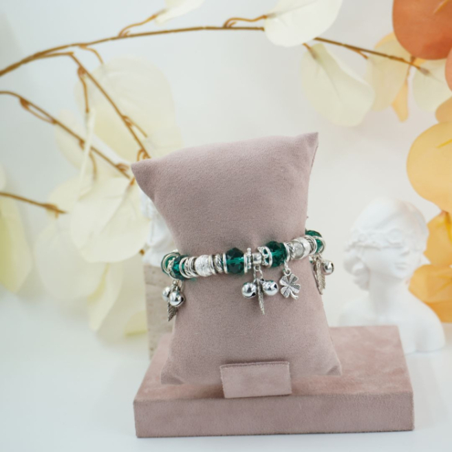 Pulseras  Vie Or con combinación de cuentas 12 uds - I45