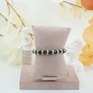 Pulseras Vie Or con cuentas brillantes y detalles 12 uds - I46