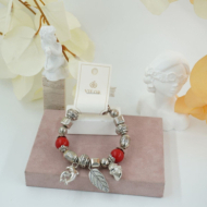 Pulseras Vie Or esferas y colgantes 12 uds - I46