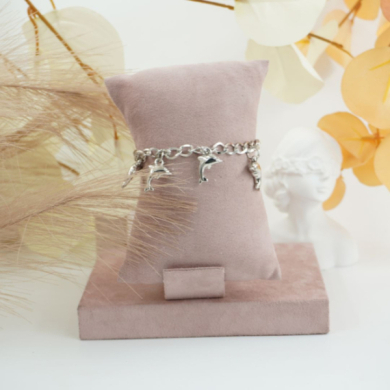 PulserasVie Or eslabones decorativos estilo vintage 12 uds - I33