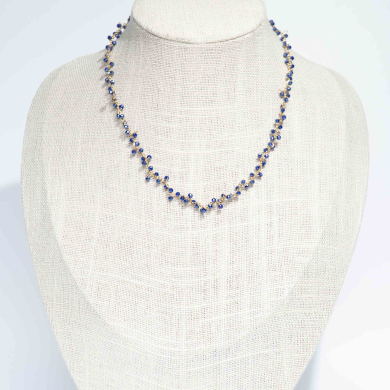 COLLAR Y00078 Azul Acero Inoxidable 2D34