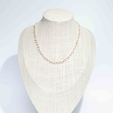 COLLAR Y00078 Blanco Acero Inoxidable 2D35