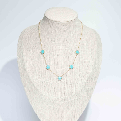 COLLAR Y00065 Azul Acero Inoxidable 2D23