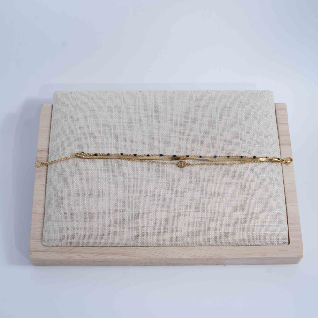 PULSERA Y00016 Negro Acero Inoxidable 2B35