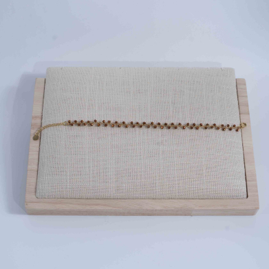 PULSERA Y00079 Cafe Acero Inoxidable 2B42