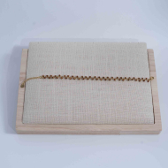 PULSERA Y00079 Cafe Acero Inoxidable 2B42