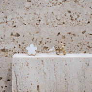 ARETES Y00067 Blanco Acero Inoxidable G22