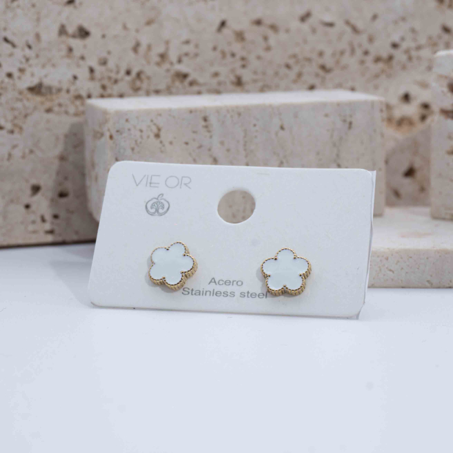 ARETES Y00067 Blanco Acero Inoxidable G22